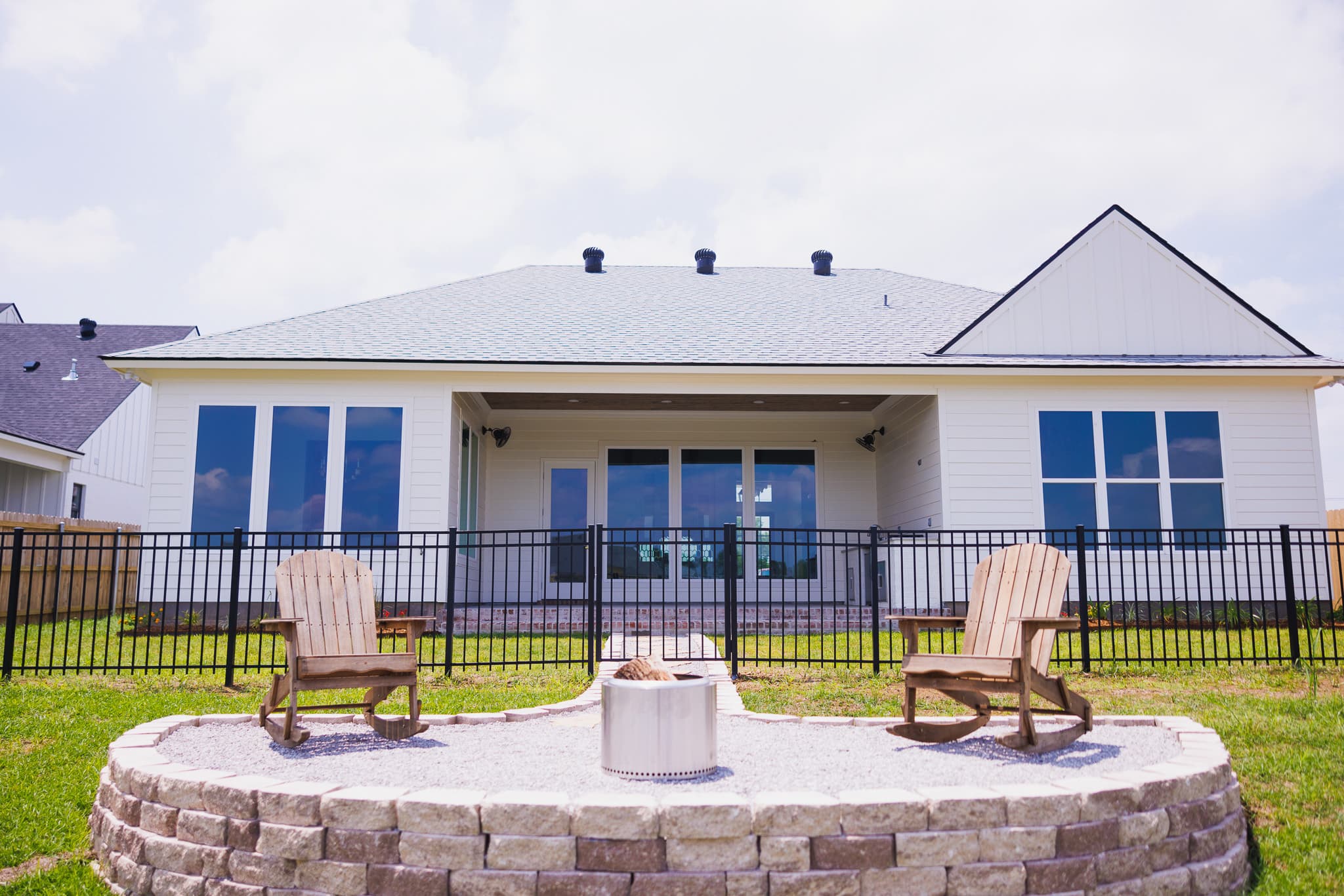 Parade of homes hardscape